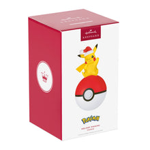 Load image into Gallery viewer, Pokémon Holiday Pikachu Tree Topper With Light, 13.5"
