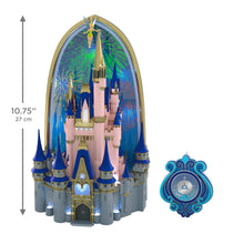 Load image into Gallery viewer, Walt Disney World Magic Kingdom Cinderella Castle Tree Topper With Light and Sound, 10.75"
