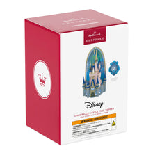 Load image into Gallery viewer, Walt Disney World Magic Kingdom Cinderella Castle Tree Topper With Light and Sound, 10.75"
