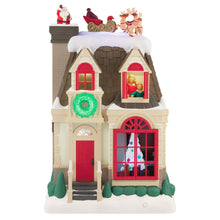 Load image into Gallery viewer, Up on the Housetop Musical Tabletop Decoration With Light and Motion
