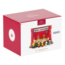 Load image into Gallery viewer, The Peanuts® Gang Merry Christmas, Charlie Brown! Tabletop Decoration With Light and Sound
