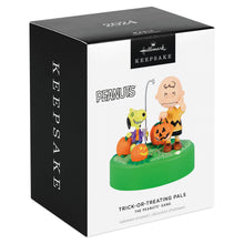 Load image into Gallery viewer, The Peanuts® Gang Trick-or-Treating Pals Ornament With Light and Sound
