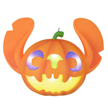 Load image into Gallery viewer, Disney Lilo &amp; Stitch Spooky Stitch Jack-o&#39;-Lantern Ornament With Light
