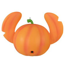 Load image into Gallery viewer, Disney Lilo &amp; Stitch Spooky Stitch Jack-o&#39;-Lantern Ornament With Light
