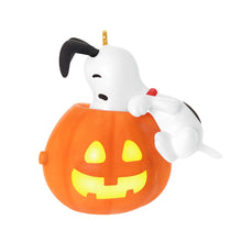 Load image into Gallery viewer, Peanuts® Spooky Snoopy Musical Ornament With Light
