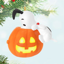 Load image into Gallery viewer, Peanuts® Spooky Snoopy Musical Ornament With Light

