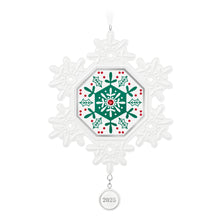Load image into Gallery viewer, 2025 Porcelain Snowflake
