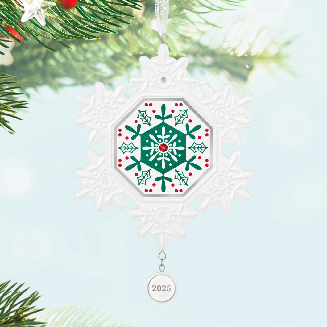 2025 Porcelain Snowflake