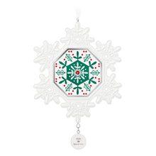 Load image into Gallery viewer, 2025 Porcelain Snowflake
