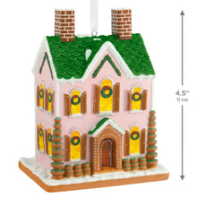 Load image into Gallery viewer, Gorgeous Gingerbread House Porcelain Ornament
