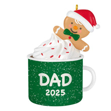Load image into Gallery viewer, Dad Gingerbread Boy in Mug 2025 Ornament
