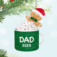 Load image into Gallery viewer, Dad Gingerbread Boy in Mug 2025 Ornament
