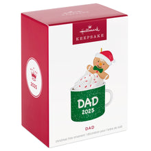 Load image into Gallery viewer, Dad Gingerbread Boy in Mug 2025 Ornament
