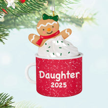 Load image into Gallery viewer, Daughter Gingerbread Girl in Mug 2025 Ornament
