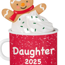 Load image into Gallery viewer, Daughter Gingerbread Girl in Mug 2025 Ornament
