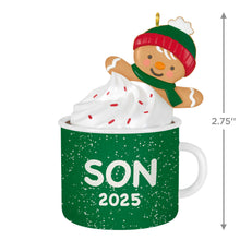 Load image into Gallery viewer, Son Gingerbread Boy in Mug 2025 Ornament
