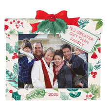 Load image into Gallery viewer, The Gift of Family 2025 Photo Frame Ornament
