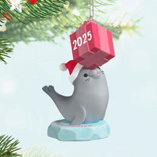 Load image into Gallery viewer, Granddaughter Seal 2025 Ornament
