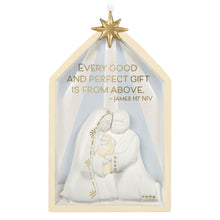Load image into Gallery viewer, Gift From Above Nativity Porcelain Ornament

