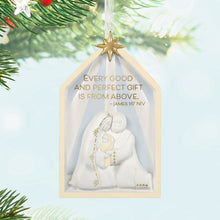 Load image into Gallery viewer, Gift From Above Nativity Porcelain Ornament
