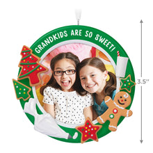 Load image into Gallery viewer, Grandkids Are So Sweet! Photo Frame Ornament
