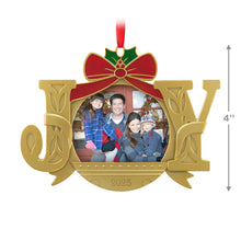 Load image into Gallery viewer, A Joy to Behold 2025 Photo Frame Metal Ornament
