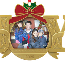 Load image into Gallery viewer, A Joy to Behold 2025 Photo Frame Metal Ornament
