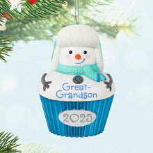 Load image into Gallery viewer, Great-Grandson Cupcake 2025 Ornament
