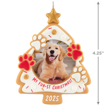 Load image into Gallery viewer, My Fur-st Christmas 2025 Photo Frame Ornament
