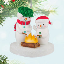 Load image into Gallery viewer, Roasting Marshmallows 2025 Musical Ornament
