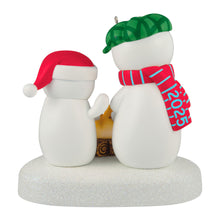 Load image into Gallery viewer, Roasting Marshmallows 2025 Musical Ornament
