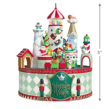 Load image into Gallery viewer, TEMPORARILY SOLD OUT- Keepsake Village Musical Ornament With Light and Motion
