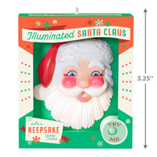 Load image into Gallery viewer, Holly Jolly Santa Ornament With Light
