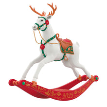 Load image into Gallery viewer, Rocking Horse Reindeer Keepsake Ornament
