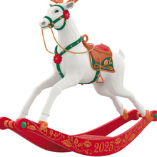 Load image into Gallery viewer, Rocking Horse Reindeer Keepsake Ornament

