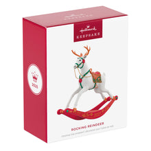 Load image into Gallery viewer, Rocking Horse Reindeer Keepsake Ornament
