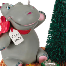 Load image into Gallery viewer, I Want a Hippopotamus for Christmas Musical Ornament
