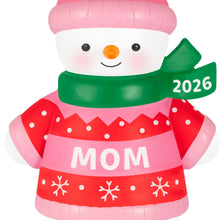 Load image into Gallery viewer, Mom Snowman 2026 Ornament
