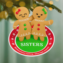 Load image into Gallery viewer, Sweet and Spicy Sisters Ornament
