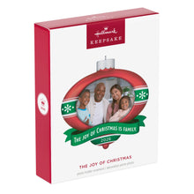 Load image into Gallery viewer, The Joy of Christmas 2026 Photo Frame Ornament
