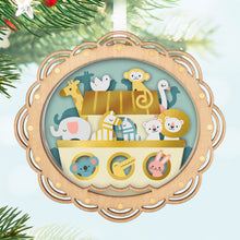 Load image into Gallery viewer, Noah&#39;s Ark Papercraft Ornament
