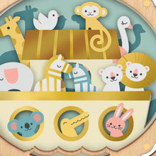 Load image into Gallery viewer, Noah&#39;s Ark Papercraft Ornament
