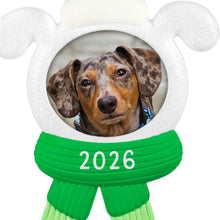 Load image into Gallery viewer, Snow Dog 2026 Photo Frame Ornament
