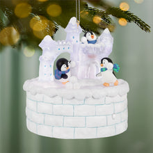 Load image into Gallery viewer, Snowball Fun Musical Ornament With Light and Motion
