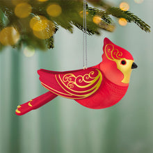 Load image into Gallery viewer, Christmas Cardinal Ornament With Light
