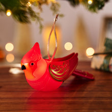 Load image into Gallery viewer, Christmas Cardinal Ornament With Light
