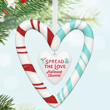 Load image into Gallery viewer, Hallmark Channel Spread the Love Porcelain Ornament
