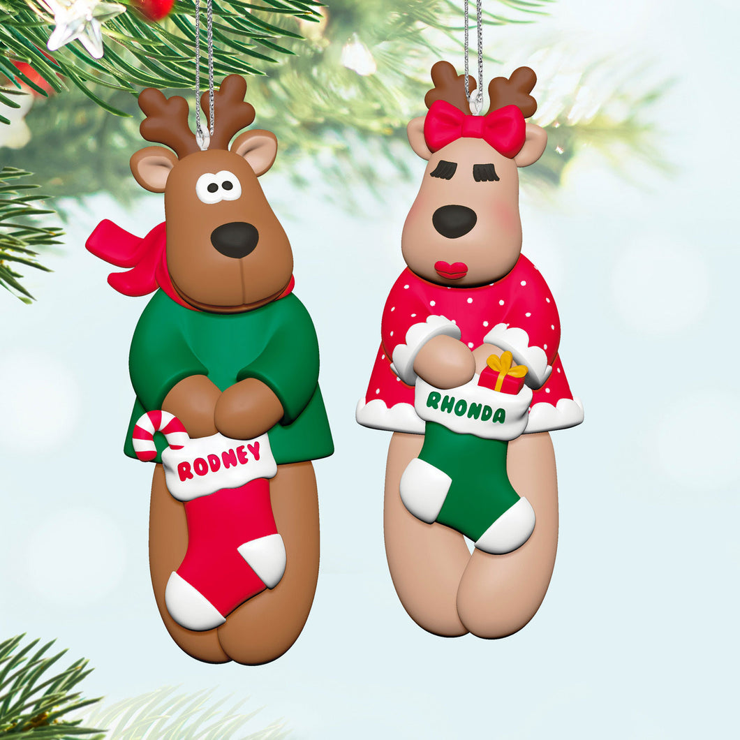 Reindeer Surprise Mystery Ornament