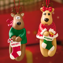 Load image into Gallery viewer, Reindeer Surprise Mystery Ornament
