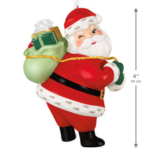 Load image into Gallery viewer, Vintage Santa Porcelain Ornament
